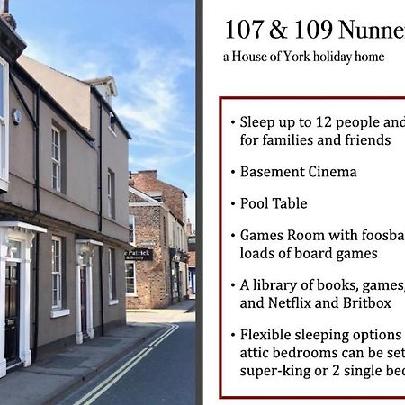 约克107 And 109 Nunnery Lane别墅 外观 照片