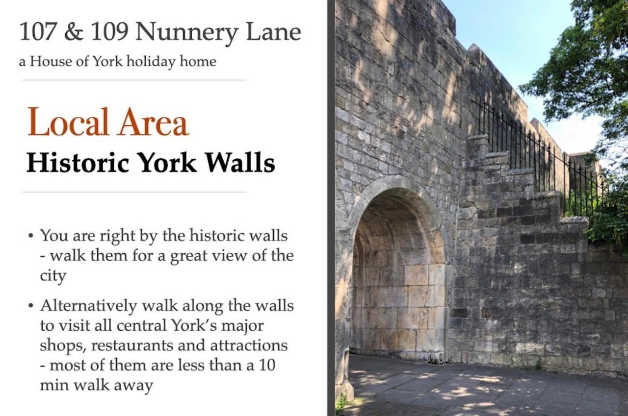 约克107 And 109 Nunnery Lane别墅 外观 照片